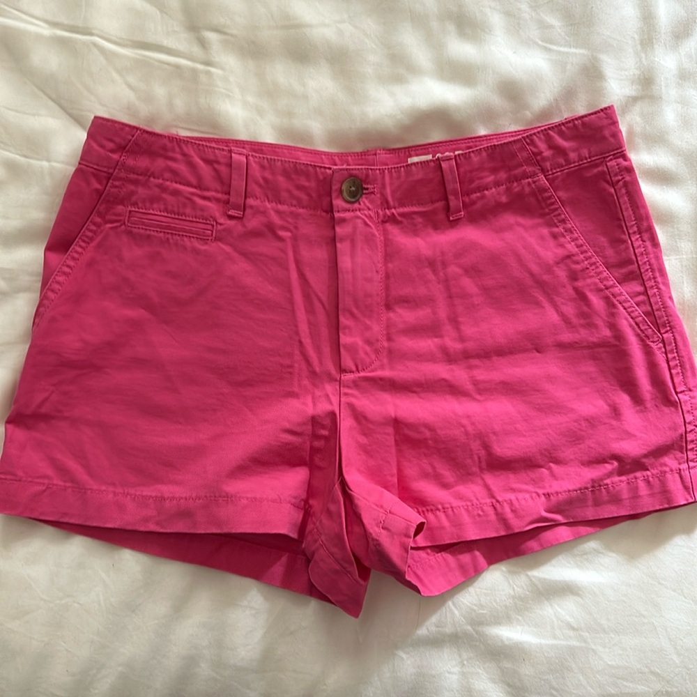 Bright pink Gap shorts, size 2